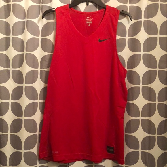 Other - Men’s Red Nike Elite Dri-Fit size Large
